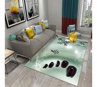 3D Printed Soft Bedroom Carpet Plant Rose 60 X 90 Cm - Low Pile Carpet Non-Slip Area Rug - Home Decoration Door Mat - Washable - Anti-Stain, Non-Shedding, Nmentally Friendly - Easy To C /3002995168448