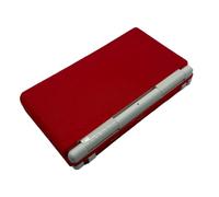 3D Printed Soft TPU Case for Anbernic RG DS Console Protective Flexible Cover Shell Anti-wear Shock-Resistant Washable Anti-Slip Case Without Effecting All Functions (Red Top Black Bottom)