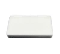 3D Printed Soft TPU Case for Anbernic RG DS Console Protective Flexible Cover Shell Anti-wear Shock-Resistant Washable Anti-Slip Case Without Effecting All Functions (Translucent White)