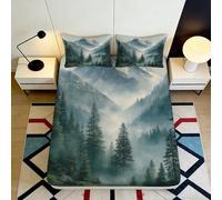 3D Printed Space Astronaut Fitted Sheet Microfiber Deep Pocket Bedroom Bedding Set Galaxy Mattress Fitted Cover Washable Small Double（140x200cm）