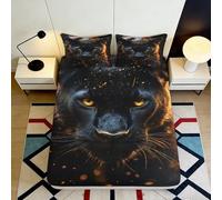 3D Printed Spider Fitted Sheet, Microfiber soft touch, dark realistic tarantula Bed Cover for bedroom, wrinkle resistant, guest room bedding decor, easy care, anti-slip, dustproof 90x200x25cm