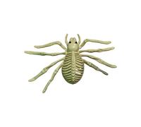 3d Printed Spider Skeleton, Realistic Creepy Prop, Posable Halloween Decoration, 23x14.5cm, Scary Haunted House Accent, Movable Jointed Model, Large Black Design, for Bedroom Porch or Party Setup