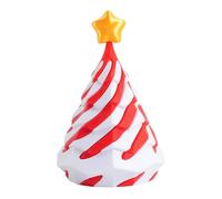 3D Printed Spiral-Shaped Christmas Tree, Spiral Cone Fidget Toy for Anxiety & Stress Relaxing, Impossible Pyramid Passthrough Sculpture (D)