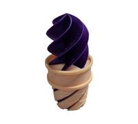 3D Printed Spiral Transforming Desk Toy Stress Sensory Educational Brain Teaser Decoration Unique Idea (Purple, 12cm)
