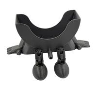 3D Printed Sponge Holder for Scrub Daddy, 3D Printed Dish Washing Sponge Rack with Legs & Drainage Hole, Funny Draining Rack Wear Resist Kitchen Countertop Storage Essentials-Black