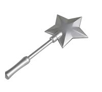 3D Printed Star Wand Tap to Pay Star Magic Wand Portable Contactless Payment Card Holder, Contactless Payment Cards Holder (Silver)