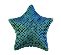 3D Printed Starfish Fidget Toy - 5.5 inch Articulated Flexi Starfish, Multi-Joint Movable Sensory Toy, Anti-Stress Fidget Ornament for Adults & Kids, Colourful Marine-Themed Desk Decoration (Green)