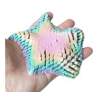 3D Printed Starfish Fidget Toy, Cute Articulating Squishy Starfish, Transformable Expanded Sensory Fidget Stars, Funny Flexible Fidgets Desk Starfishs Toy for Relieve Stress, Irritability, Relaxation
