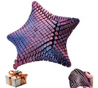 3D Printed Starfish Toy, 3D Printed Playful Starfish Fidget Toys, Decompression Funny Fidget Model, Stretch Anti Movable Toy Ornament, Stress Relief Adult Kids Gifts (Purple, 12cm)