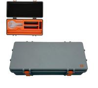 3D Printed Storage Case for Insta360 X6, Hard Shell Organizer with TPU Liner Padding, Shockproof Waterproof Scratch Resistant Carrying Case with Snap Closure, 2 Models Fit X6 with/Without Lens Guard