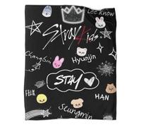 3D Printed Stray Flannel Plush Blankets for Kids Teens Adults Kids Soft Cozy Throws for Bed, Couch And Travel 70x80inch(180x200cm)
