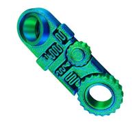 3D Printed Stress Ball Gearball for Anxiety Relief Articulated Sensory Fidget Toy Green