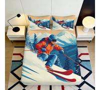 3D Printed Sun Planet Fitted Sheet Microfiber Deep Pocket Non-Slip Bedroom Bedding Sun Planet Mattress Fitted Cover Adult Teen 200x200x25cm