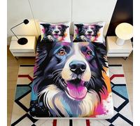 3D Printed Sunrise Fitted Sheet Microfiber Deep Pocket Non-Slip Glow Mattress Fitted Cover for Bedroom Single（100x190cm）