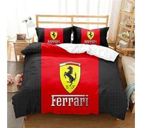 3D printed supercar themed children's bedroom bedding set 3-piece London luxury sports car club Speed Wealth Dream Passion, king size duvet cover sets car duvet cover
