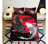 3D Printed Tarantula Fitted Sheet Microfiber Deep Pocket Non-Slip Bedroom Bedding Spider Mattress Fitted Cover Soft Breathable for Adult Teen 180x200x25cm
