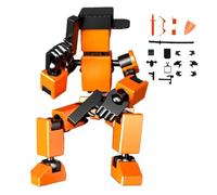 3D Printed Toys - Educational Puzzle Figurine Set for Kids | Colorful PLA Material Creative Building and Learning Safe and Lightweight, Perfect for STEM Projects or Playtime Fun 1.97x3.74in