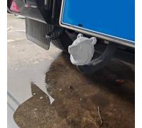 3D Printed Trailer Coupling Cap Designed for Trailer Hitch Ball Cover to Guard Receiver Tubes Against Wear and Tear (Gray)