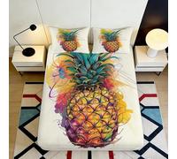 3D Printed Tree Branch Peacock Fitted Sheet Microfiber Non-Slip Deep Pocket Nature Mattress Fitted Cover for Adults Teens 90x200x25cm