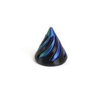 3D Printed Two Tone Spiral Cone Toys Three-Dimensional Structure Stress Relief Toys Decompression Toys