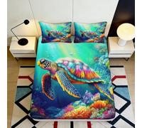 3D Printed Urban Graffiti Cat Fitted Sheet Microfiber Soft Art Decor Street Pop Bed Cover for Bedroom Dorm Mattress Protector 90x200x25cm