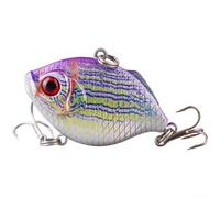 3D Printed VIB Fishing Lure 4 5cm 8 8g Hard Bait Featuring Multi Layer Swimming and Intense Vibration to Enhance Fishing Success (F)