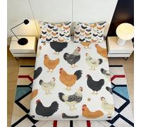 3D Printed Vintage Skeleton Couple Heart Fitted Sheet Microfiber Bedroom Deep Pocket Floral Mattress Fitted Cover Adult 200x200x25cm