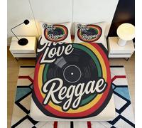 3D Printed Vinyl Record Fitted Sheet Microfiber Deep Pocket Bedroom Bedding Groove Pattern Mattress Fitted Cover for Adults Teens Washable 180x200x25cm
