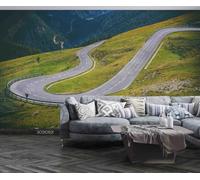 3D Printed Wallpaper Trees Road Landscape,150x105cm Mural Modern Photo Wallpaper Living Room Home Decoration Wall murals