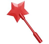 3D Printed Wand Tap to Pay, Tap to Pay Wand Star Shape Credit Card Holder, 3d Printed Wands Contactless Payment Stick, For Bar Staff and Events (red)