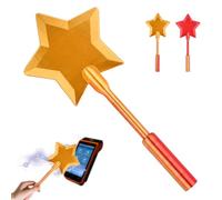 3D Printed Wand, Taps to Pays Magic Wands, Credits Card Holder Wands, Contactless Various Credit Cards and Payment Cards, Star Wand For Tech Lovers Cosplay Fans Magicians