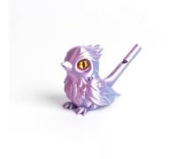 3D Printed Waterbird Whistle，Simulated Bird Musical Instruments,Pet Training Whistle Decorative Pendants,Water-Filling Sound Trendy Desktop Decoration (Light purple)