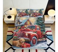 3D Printed Wheat Field Fitted Sheet Microfiber Deep Pocket Non-Slip Bedroom Bedding Wheat Mattress Fitted Cover Washable Small Double（140x200cm）