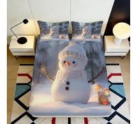 3D Printed Wild Roaring Bear Fitted Sheet Microfiber Anti-Slip Decorative Colorful Art Bed Sheet Machine Washable 90x200x25cm