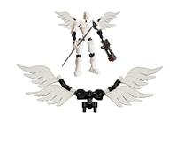 3D Printed Wings, Action Figure Wings - Articulated Robot and Multi-Joint Figures - Collectible Mobile Multi-Joint DIY Robot and Mobile for Adults Boys Friends
