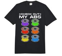 3D Printer 3D Filament Check My Abs 3D Printing Comfort Colors Adult Heavyweight T-Shirt