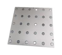 3D Printer Accessories 2.4 MIC6 Aluminium Plate, for Voron 2.4 Thermal Bed Support Plate 8MM Thick with N35UH Magnet 3D Printer Anodized Aluminum Plate ( Size : 350mm )