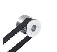 3D printer accessories 2GT synchronous wheel gt2 synchronous pulley driver wheel bandwidth 6mm motor drive pulley distinctive(WHITE)