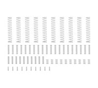 3D Printer Accessories Compression Spring Assortment Kit for Bambu-Lab X1/X1C/X1E/P1P/P1S A1 Mini DIY 3D Printed Part Model - Light Load Springs Standard Part