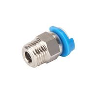 3D Printer Accessories JP4-01 Perforated Pneumatic Connector M10 Thread Straight Through Pneumatic Quick Connector Pneumatic Fittings