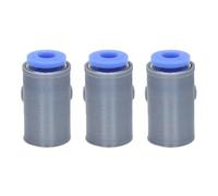 3D Printer Accessories PTFE Feed Tube Connector(3Pcs) Compatible with Bamboo Lab A1/ A1 Mini: Pneumatic Fitting Adapter to Ensure Smooth Filament Feeding