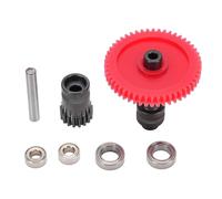 3D Printer Accessories, SKD11 Hardened Steel 3D Printer Extruder Gear Kit Direct Drive Extruder Dual Gear Kit with Bearings and Shaft for DDB CW1 CW2