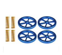 3D Printer Aluminum Hand Twist Leveling Nut Hot Bed Die Springs for Ender 3