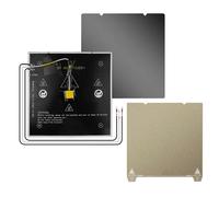 3D Printer Aluminum Heated Bed with -Sided PEI Sheet, Magnetic Base, Preinstalled Wire, Compatible with K1/K1C, Ideal for PLA/ABS/TPU/PETG/Nylon, Easy Replacement