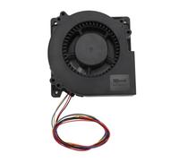 3D Printer Blower Fan Bearing 4 Pin Plug DC 24V High Efficiency Low Noise Chassis Auxiliary Cooling Fan for X1 P1 Series 0.75A 45CFM PWM Temperature Control with Speed Measuring