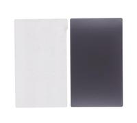 3D Printer Build Plate 230x135mm Flexible Spring Steel Plate, Magnetic Build Surface for Photon Mono M5S M5, Brushed Adhesion Platform with Handle and Magnetic Base