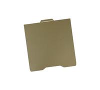 3D Printer Build Plate Replacement Panel, Double Sided Golden | Metal Print Platform, Maintenance Part for SPARKX, Single Package