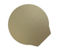 3D Printer Build Plate with Textured Print, Double Sided PEI tex | Face and Metal Base for Flsun S1