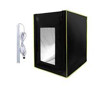 3D Printer Case Constant Temperature Soundproof Dustproof Heating Tent with Light Compatible with Ender 3 V2, Ender 3 Pro/Ender 3S/CR-10/CR20 Pro Prusa i3 Protective Case (Large)
