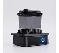 3D Printer Cleaning Machine, Desktop Oscillating Washer, Fast Cleaning in ≤ 4 Min, Adjustable Speed, Snap-in Drain, Ideal for 3D Model Maintenance, Compact Size